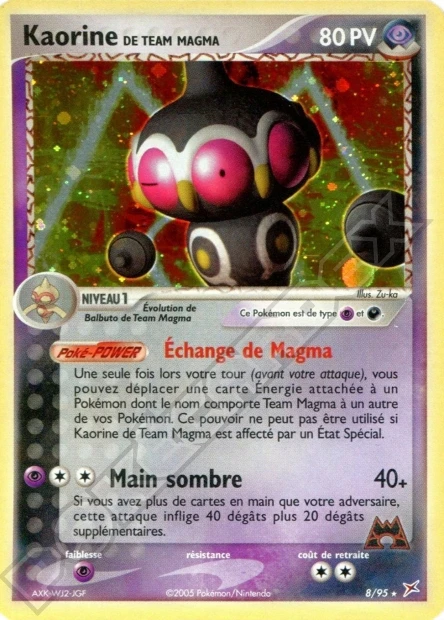 Kaorine de Team Magma