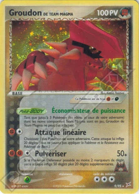 Groudon de Team Magma
