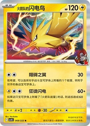 Team Rockets Zapdos