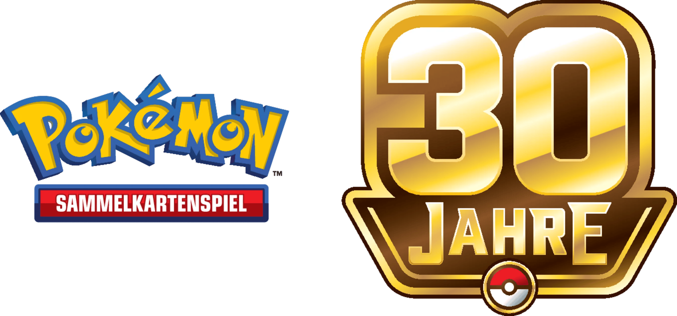 30 Jahre Pokémon TCG expansion logo