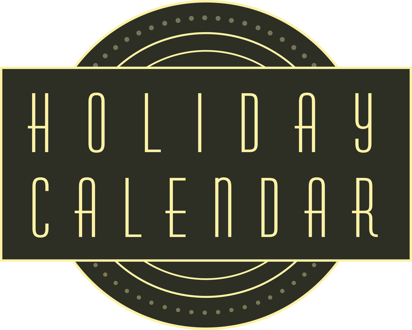 Holiday Calendar 2024