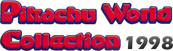 Pikachu World Collection 2000