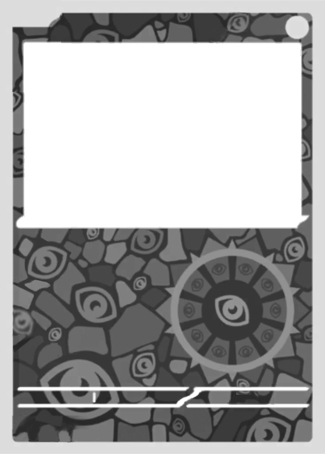 Reverse finish overlay for Mew